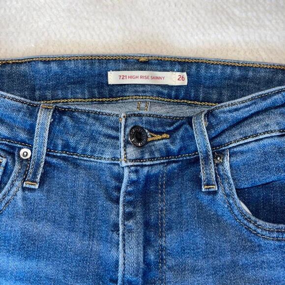 Levis high rise skinny 721 - Picture 2 of 4